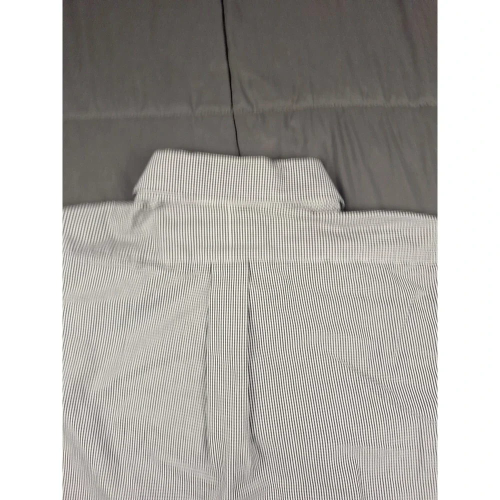Polo Ralph Lauren Button Front Large Shirt‎ Black White Gingham Check Preppy